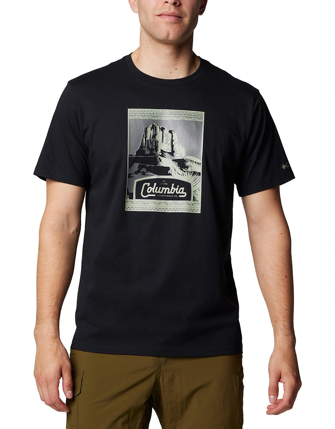 Men's CSC Seasonal Logo Tee - Black, 6 of 5
