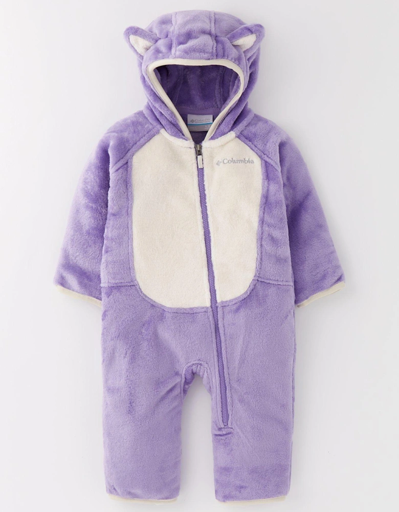 Youth Infant Foxy Baby sherpa Bunting Snowsuit - Purple