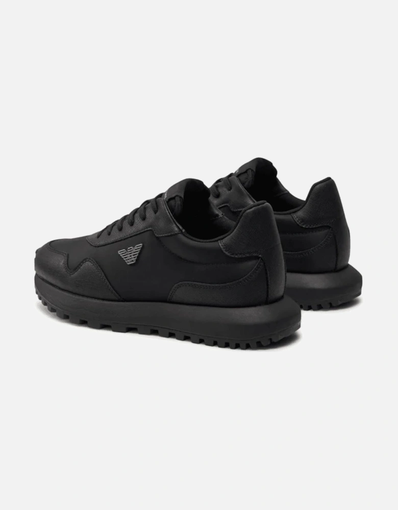 Eagle Logo Black/White Sneaker Trainer