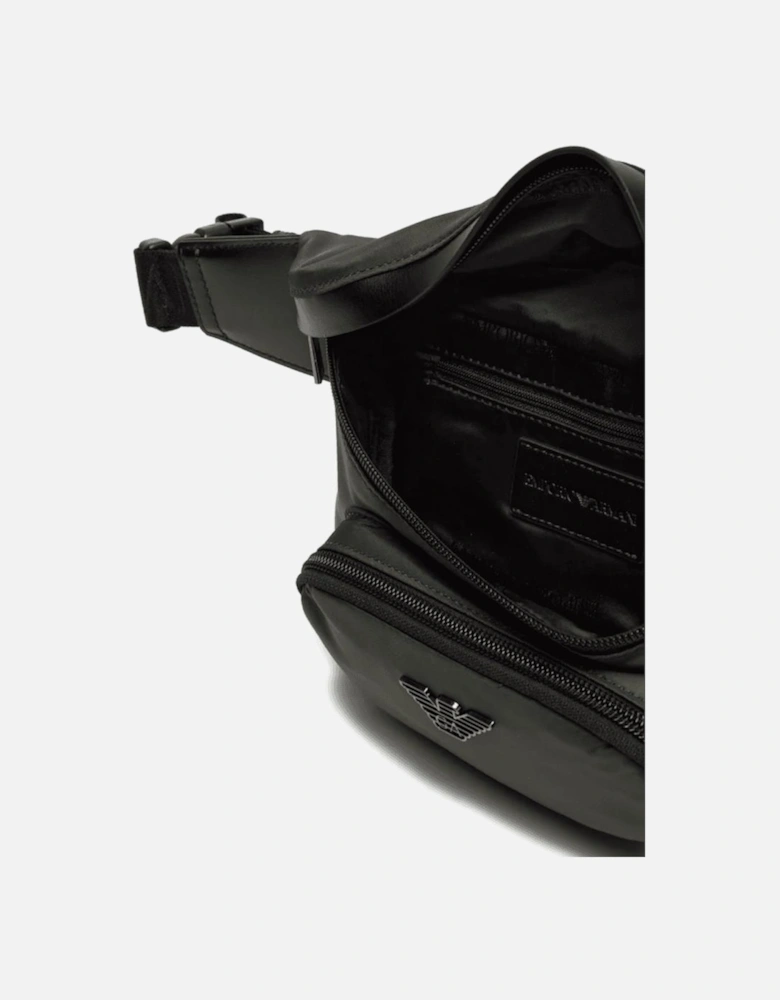 Eagle Logo Khaki Belt Bag