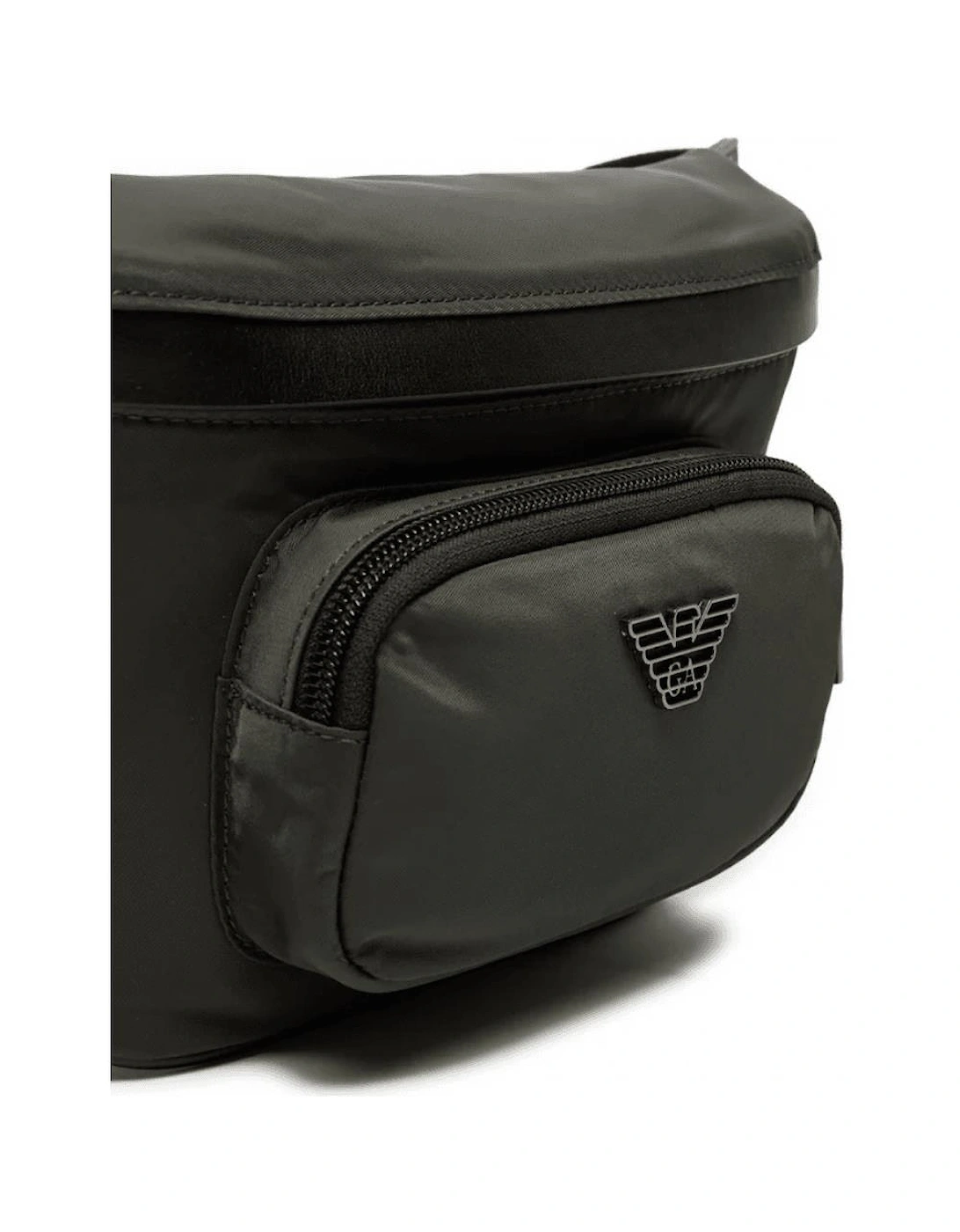 Eagle Logo Khaki Belt Bag