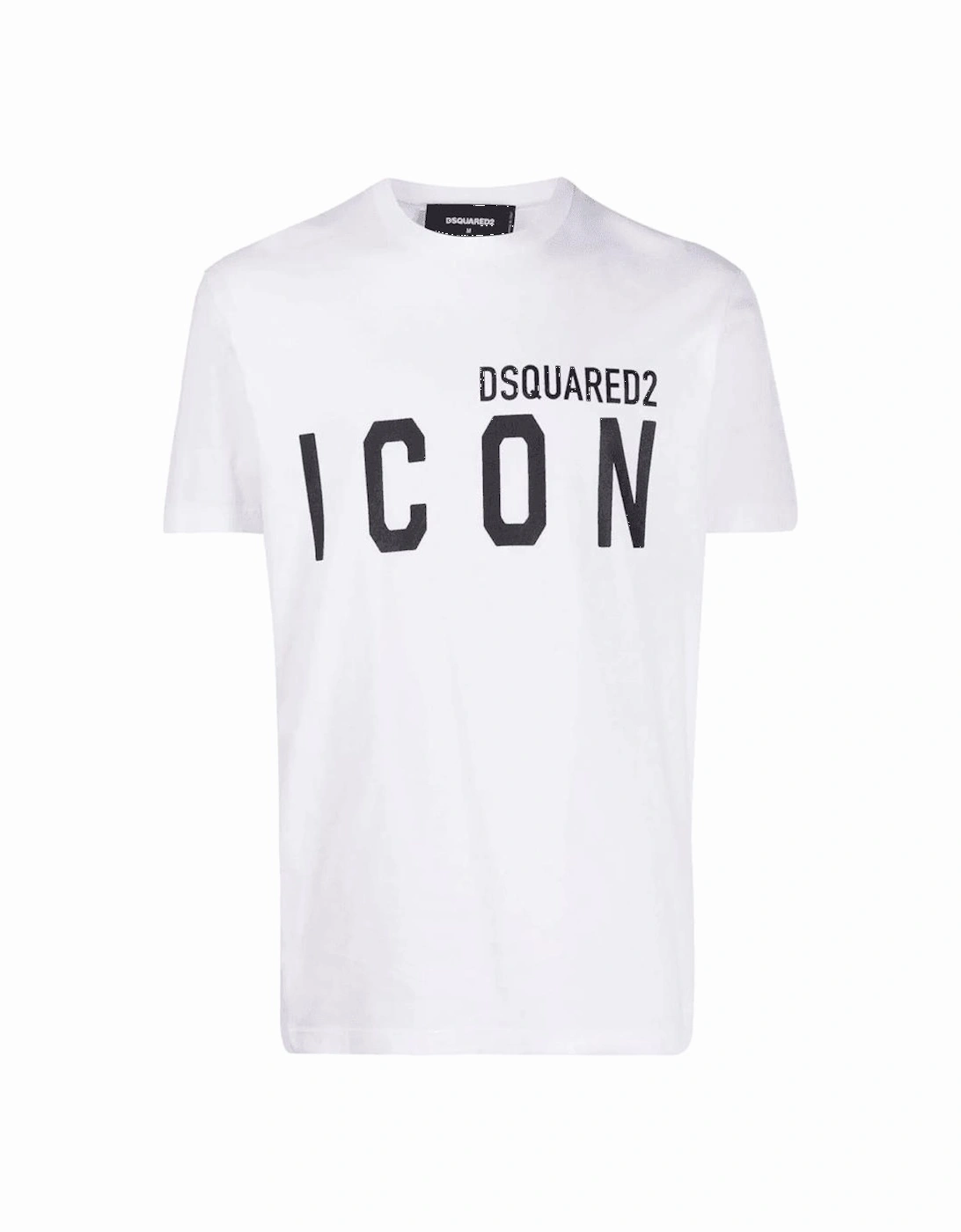 Icon Logo Print Slim Fit White T-Shirt, 4 of 3