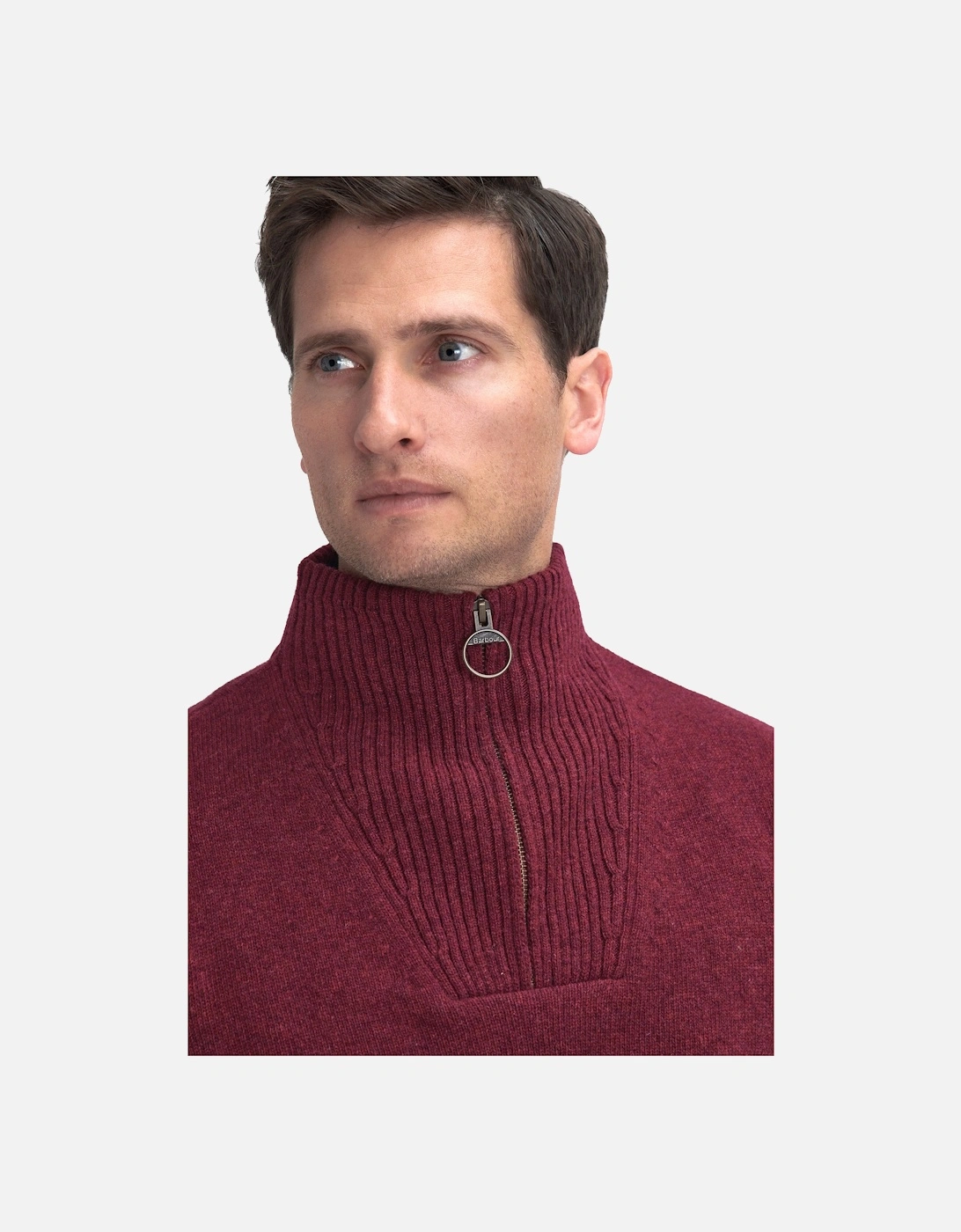 Nelson Essential Essential Half Zip Knitwear Port