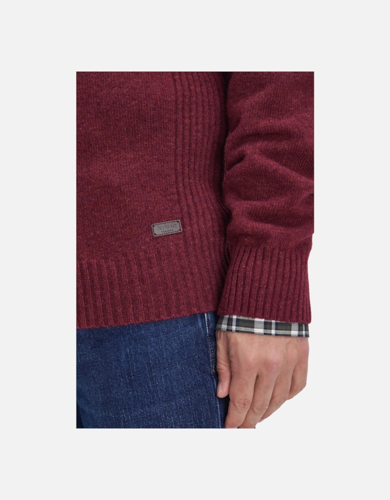 Nelson Essential Essential Half Zip Knitwear Port