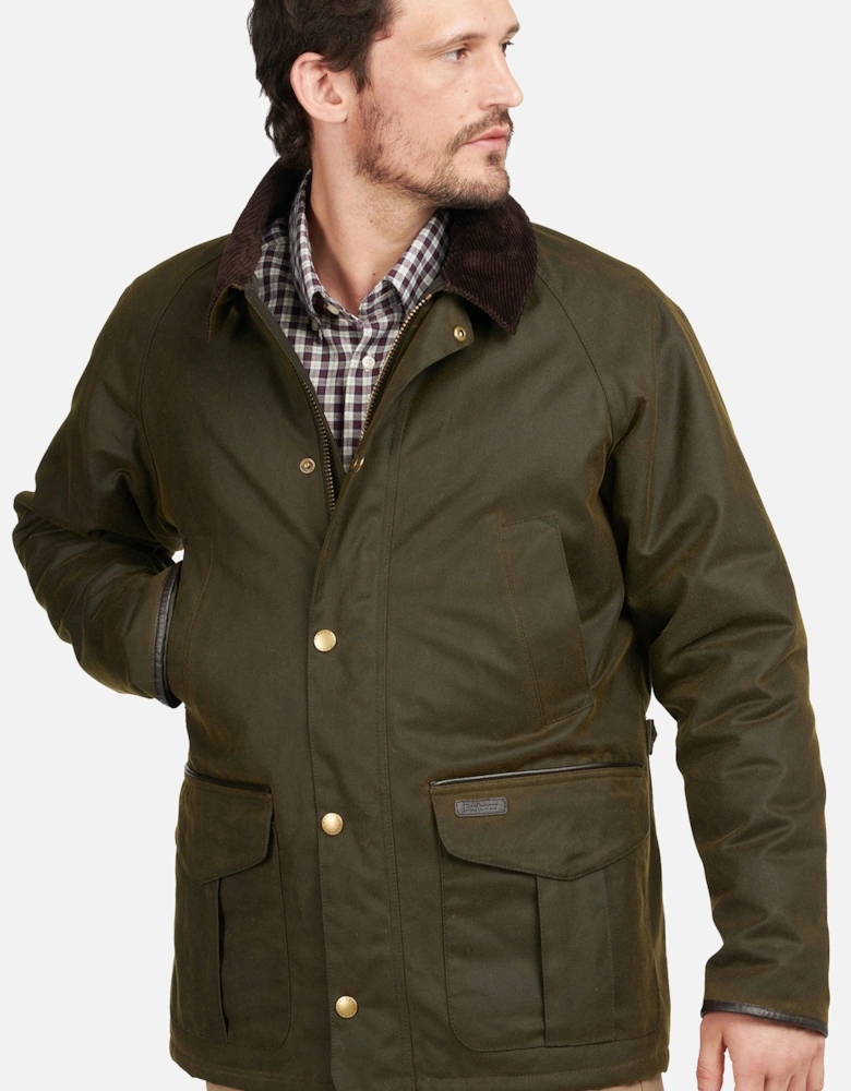 Stratford Wax Jacket Olive