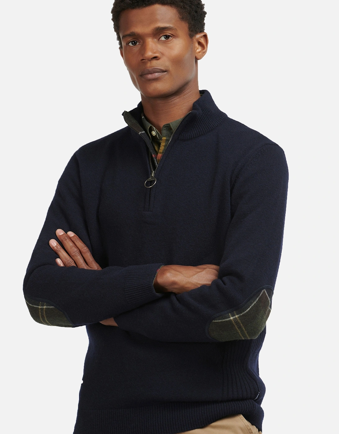 Holden Half Zip Jumper Knitwear Navy