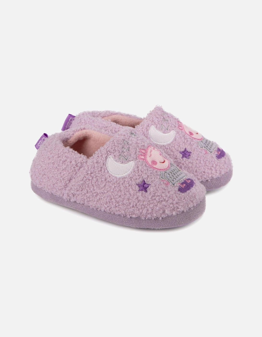 Kids Peppa Pig Slippers, 2 of 1