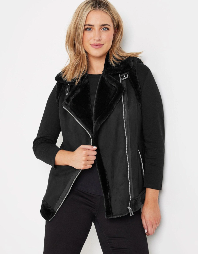 Aviator Gilet - Black