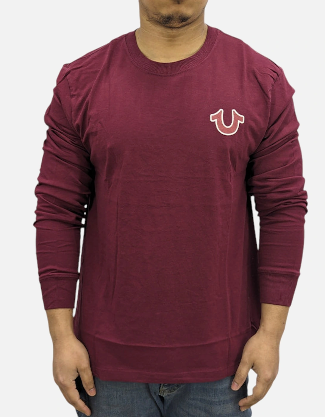 107704 Mens T Shirts Crew Neck Long Sleeve Summer Buddha T Shirt