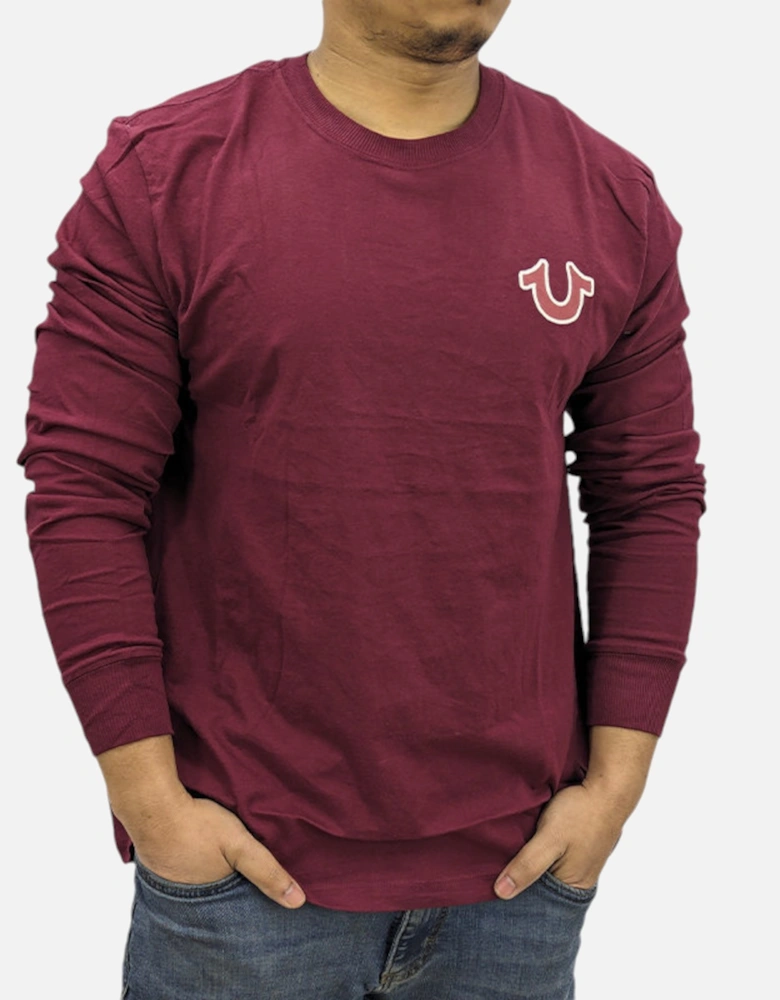 107704 Mens T Shirts Crew Neck Long Sleeve Summer Buddha T Shirt