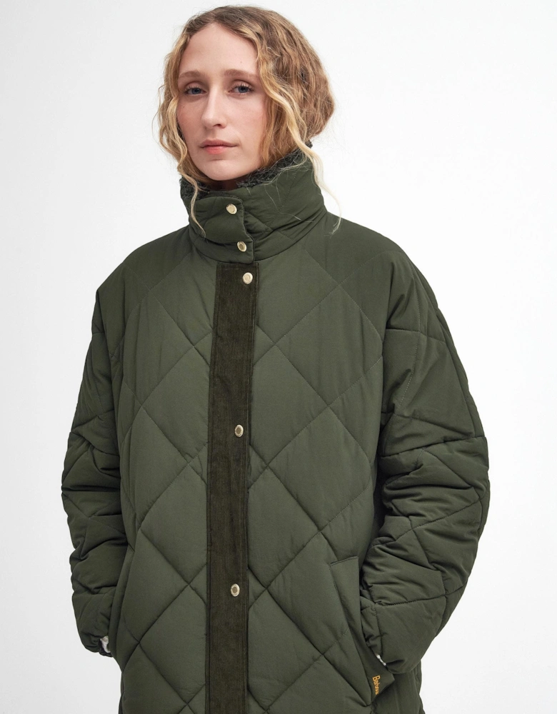 Bearnie Womens Long Puffer Jacket