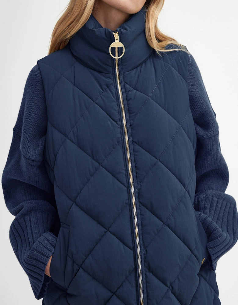 Leverton Womens Long Puffer Gilet