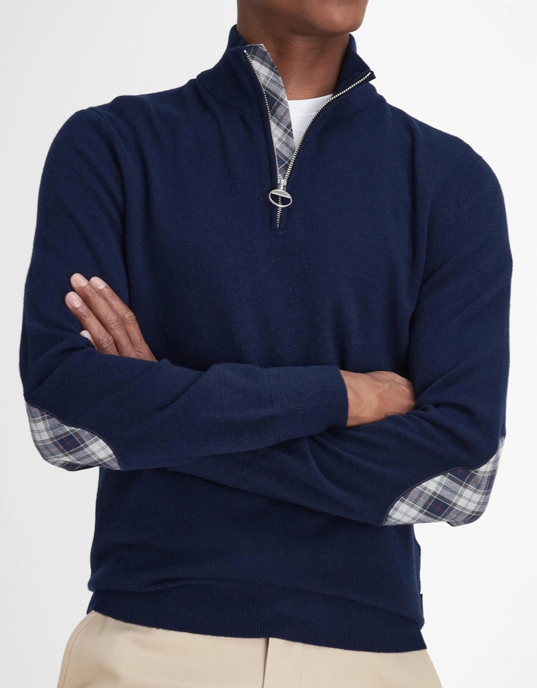 Marlow Mens Half Zip Knitted Sweater