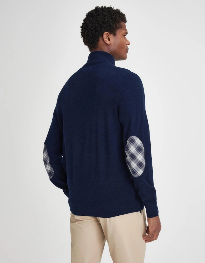 Marlow Mens Half Zip Knitted Sweater