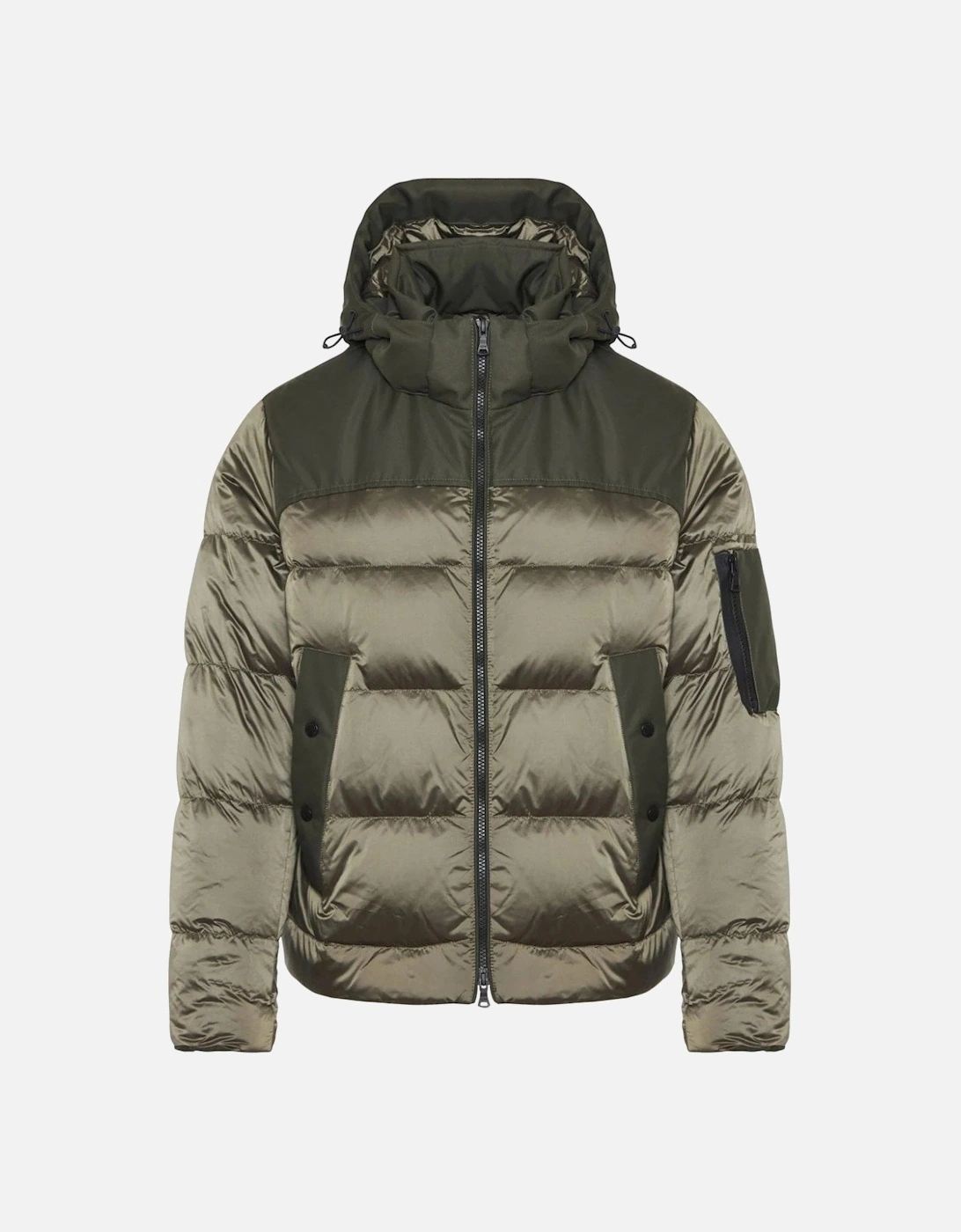 Iridescent Re-Goose Down Jacket Khaki, 3 of 2