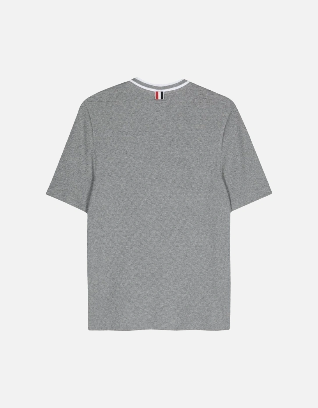 Racking Stitch Pocket T-shirt Grey