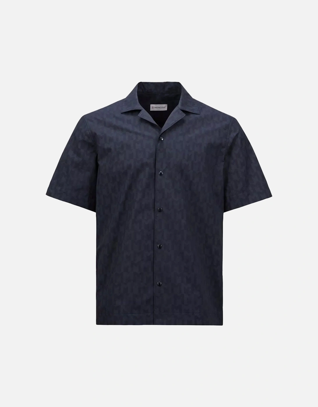 Cotton Bowling Shirt Navy, 7 of 6