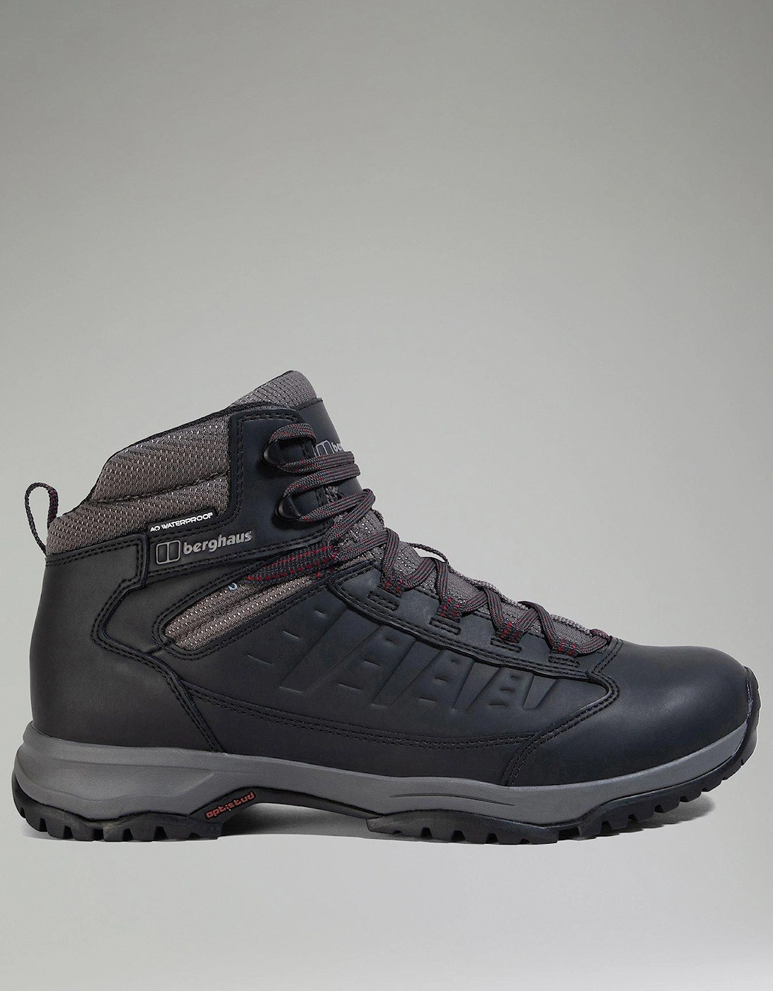 Mens Expeditor Ridge 2.0 Hiking Shoes - Black/red, 2 of 1