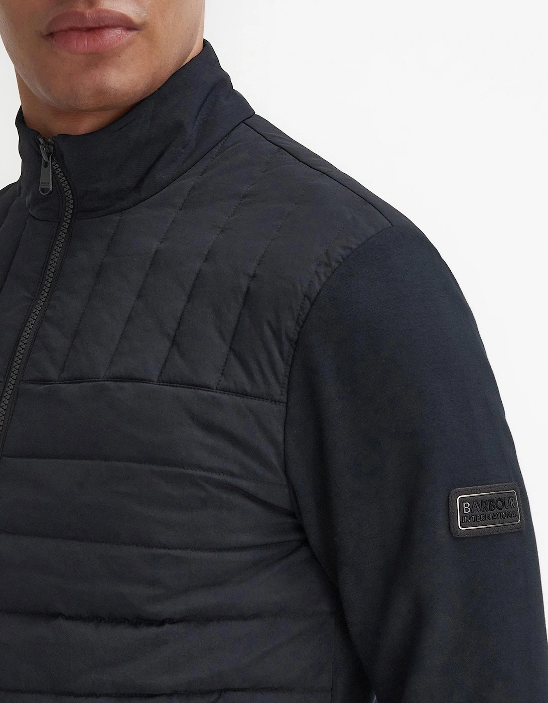 Counter Mens Quilted Sweatshirt