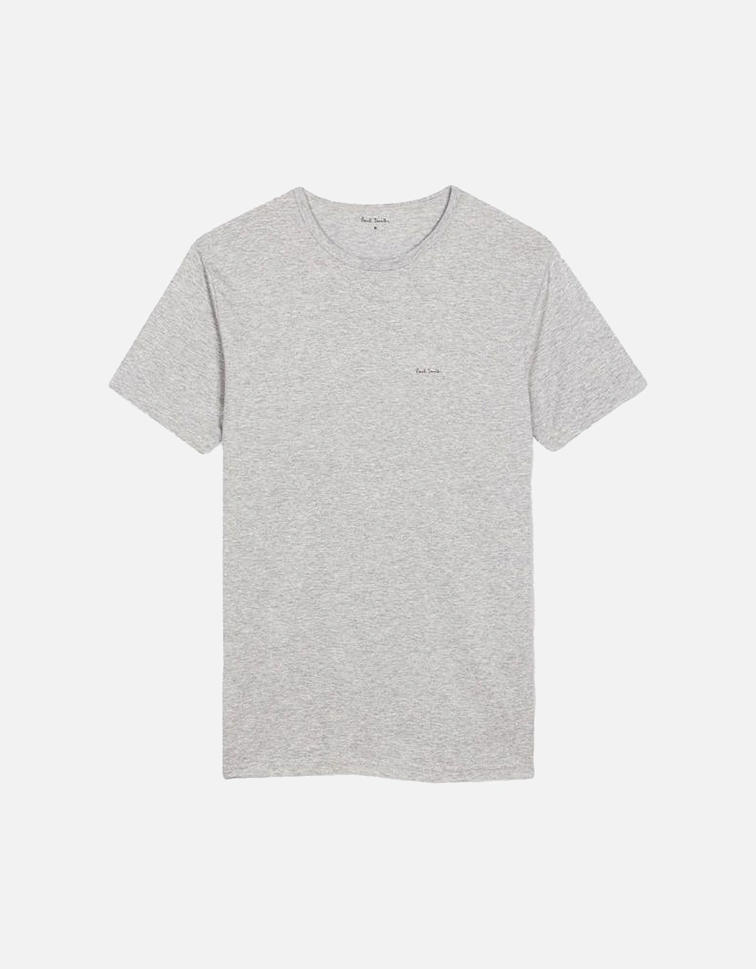 3-Pack Organic Cotton Logo Lounge T-Shirts, Grey