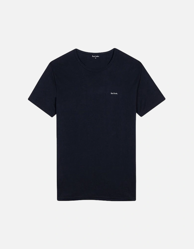 3-Pack Organic Cotton Logo T-Shirts, Navy