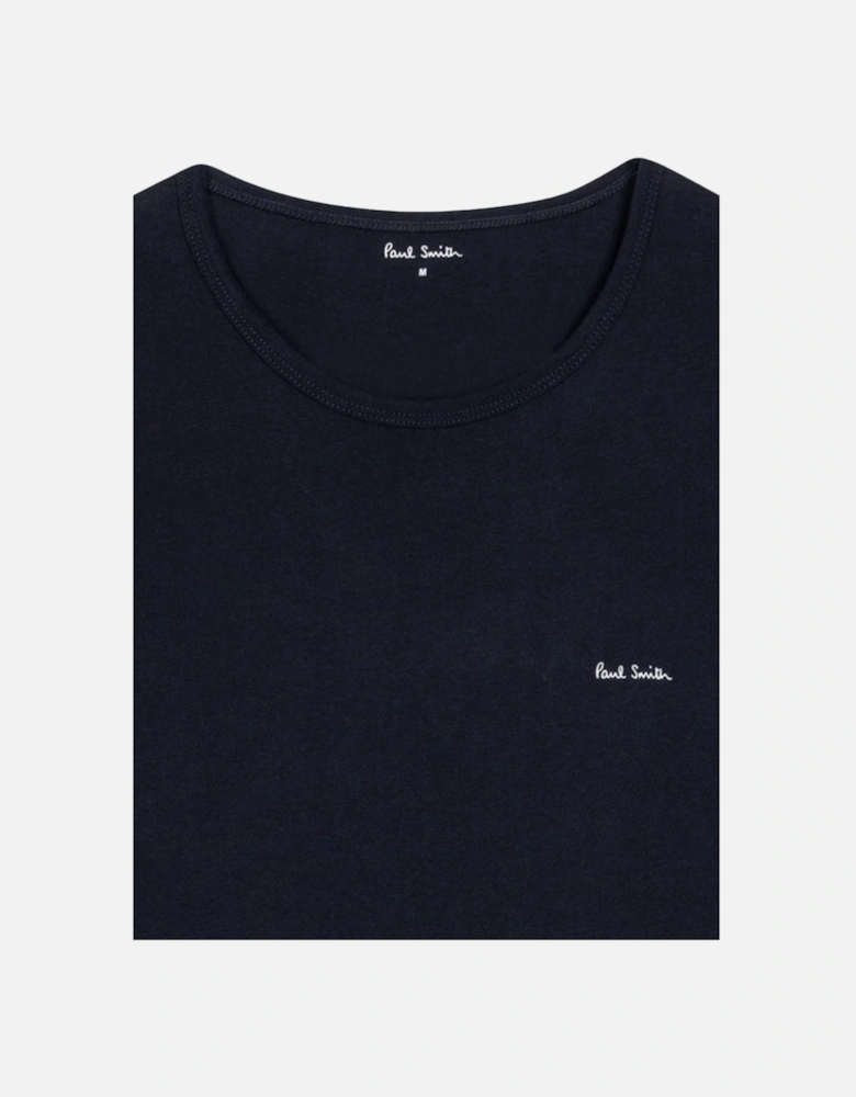 3-Pack Organic Cotton Logo T-Shirts, Navy