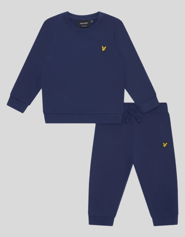 Toddler Crew Neck Sweatshirt & Jogger Set