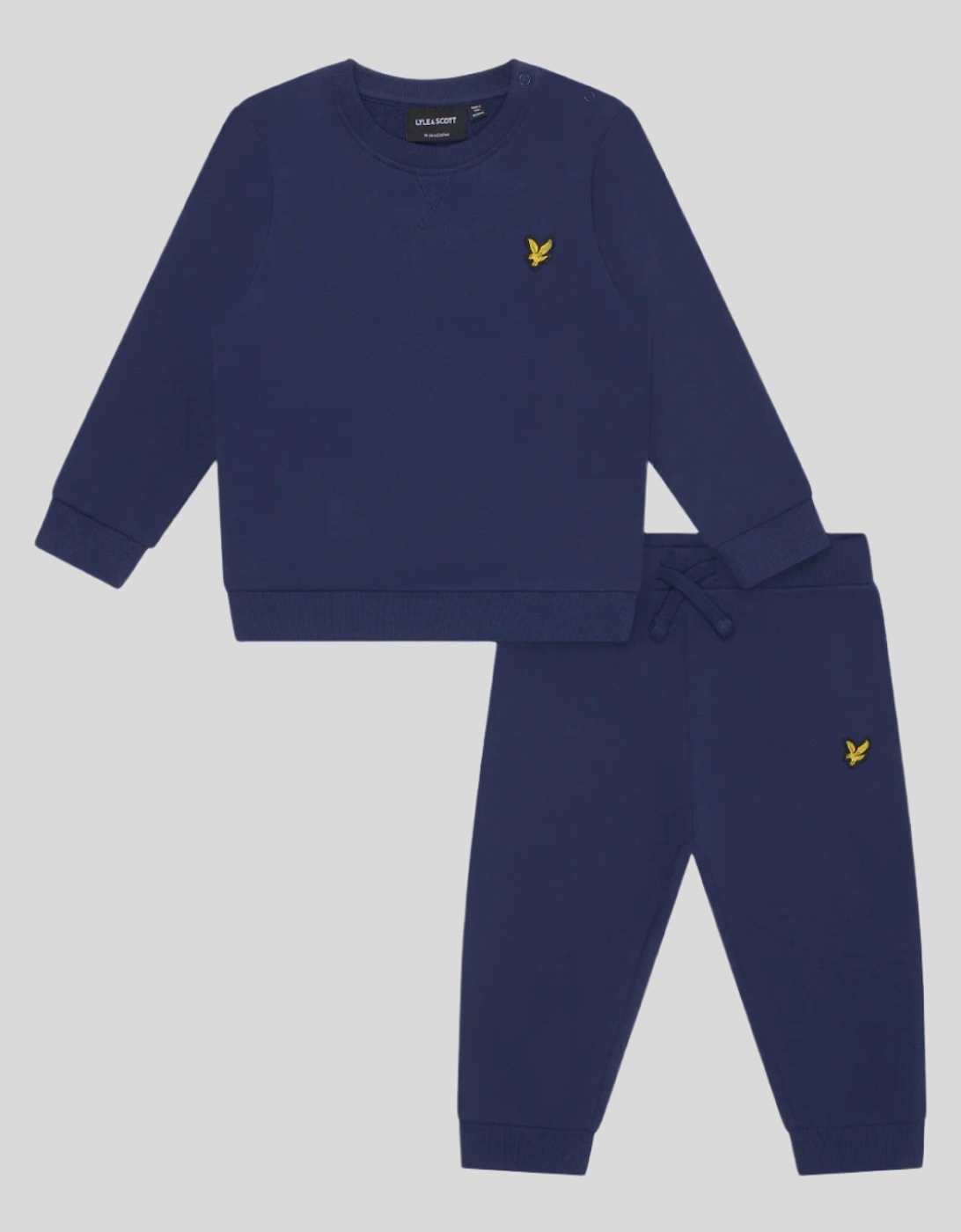 Toddler Crew Neck Sweatshirt & Jogger Set, 5 of 4