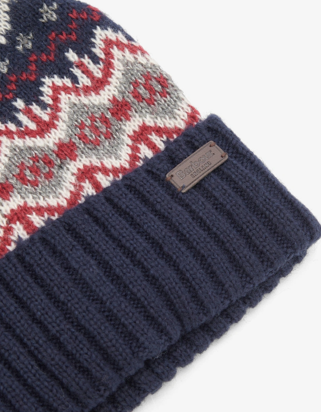 Fairisle Beanie TN27 Blue Granite