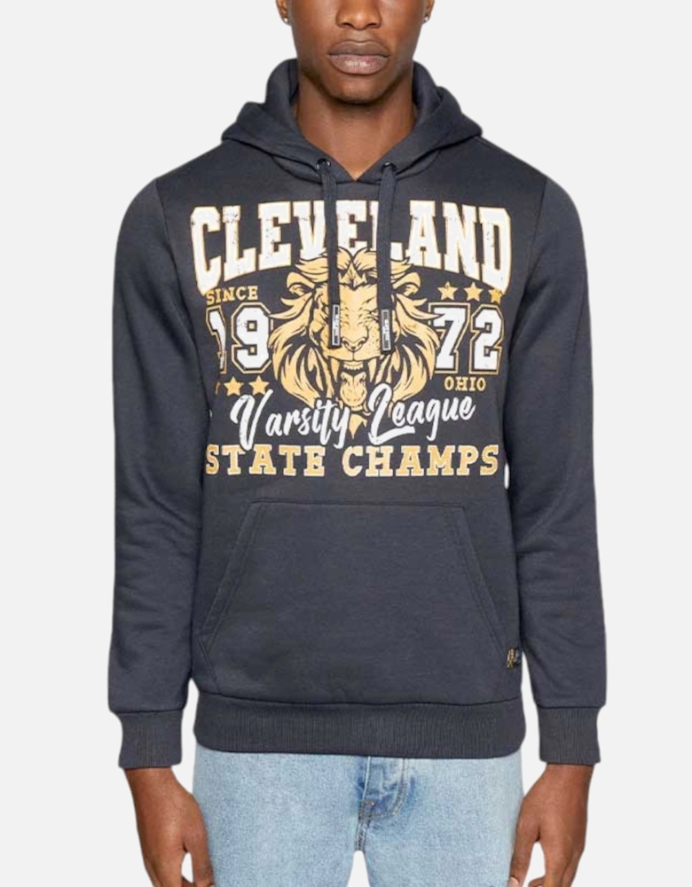 Mens Hoodie Fleece Hooded Pullover Sweatshirt Printed Hoody Jumper