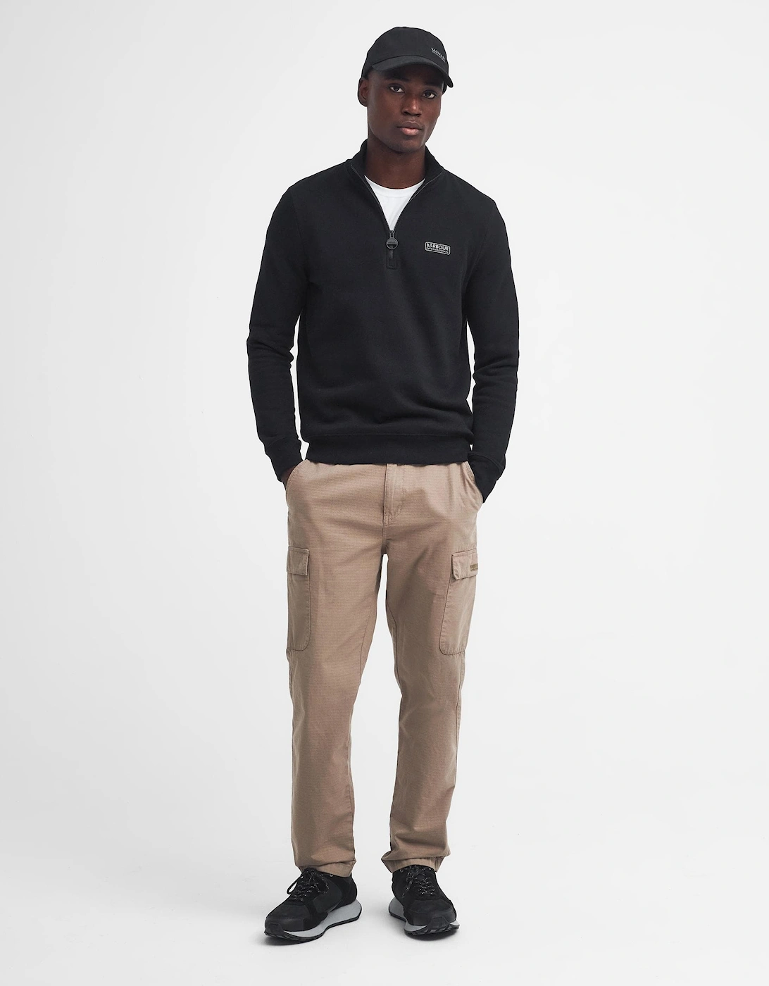 Essential Half-Zip Mens Sweatshirt