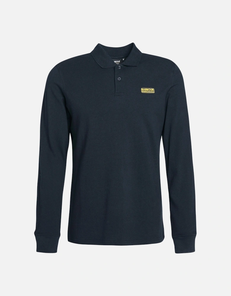 Essential Mens Long Sleeve Polo