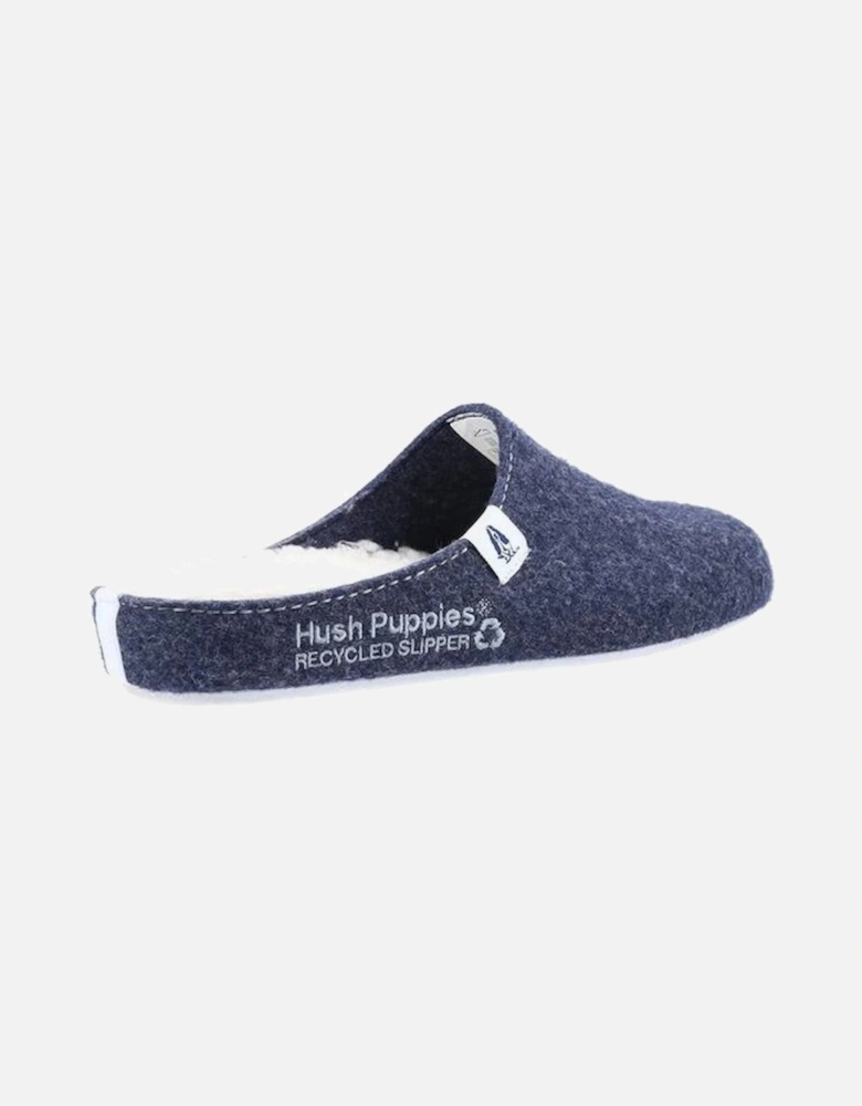 Good Slipper Ladies in Navy