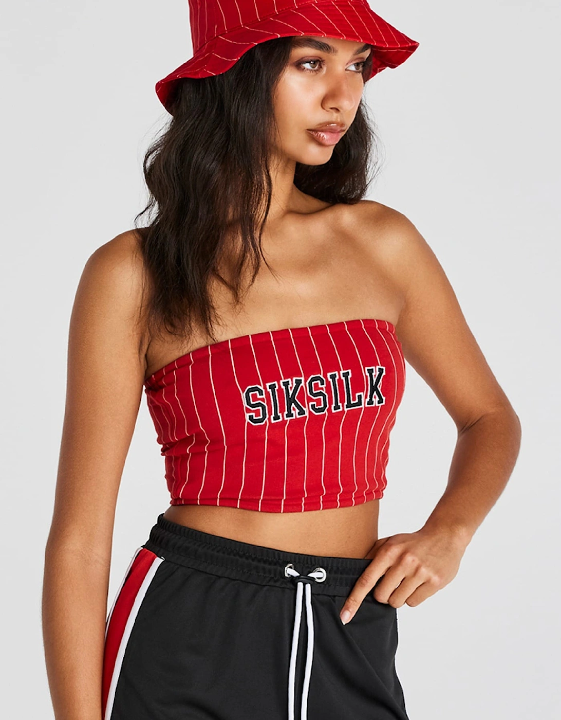 Pinstripe Bandeau Top, 6 of 5