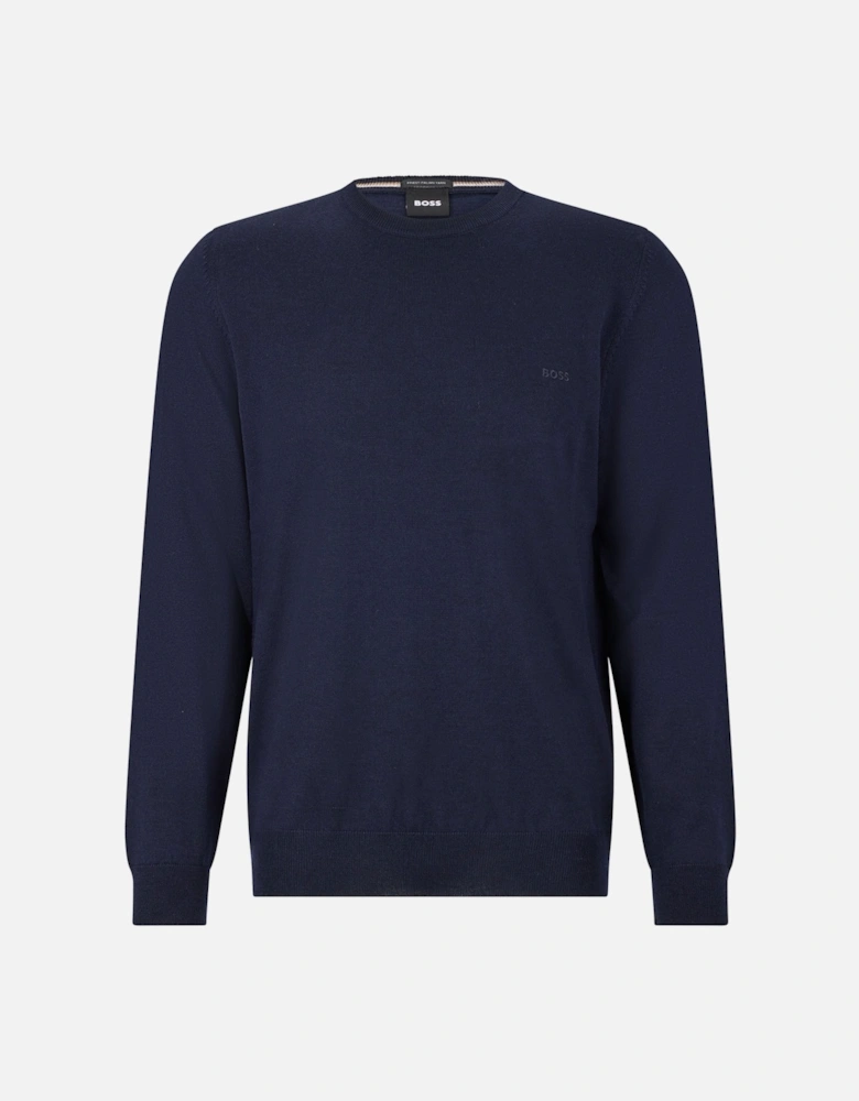 Botto-l Crew Neck Knitwear Dark Blue