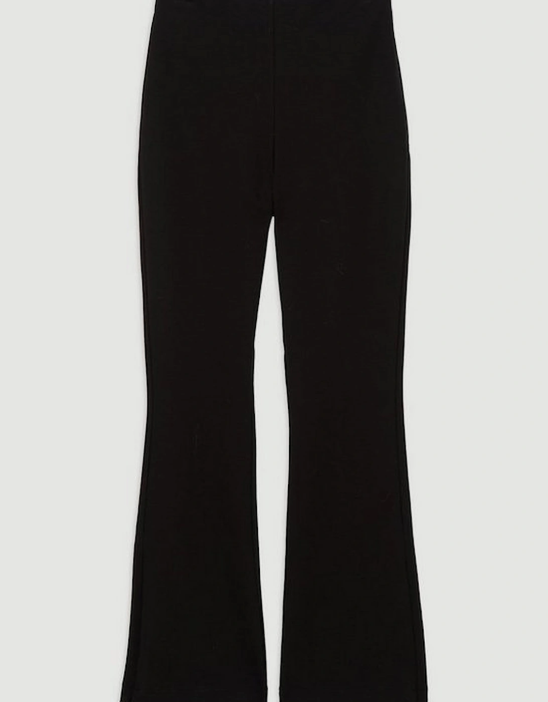 Luxe Ponte Jersey Flared Leggings