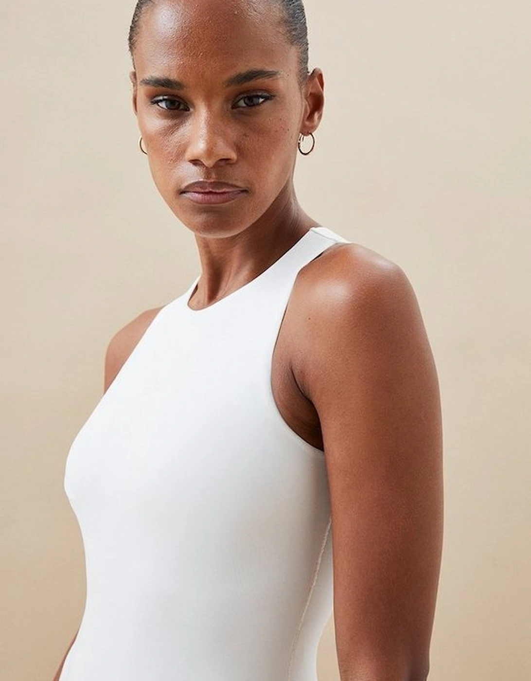 Contour Jersey Halterneck Bodysuit