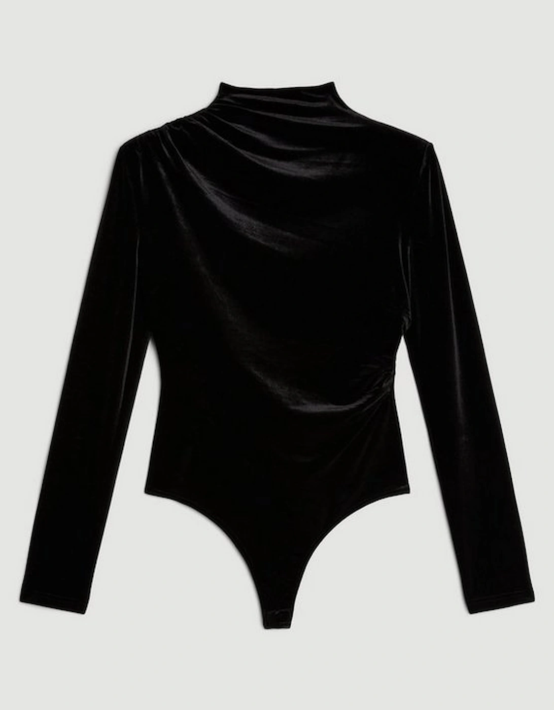 Stretch Velvet Bodysuit