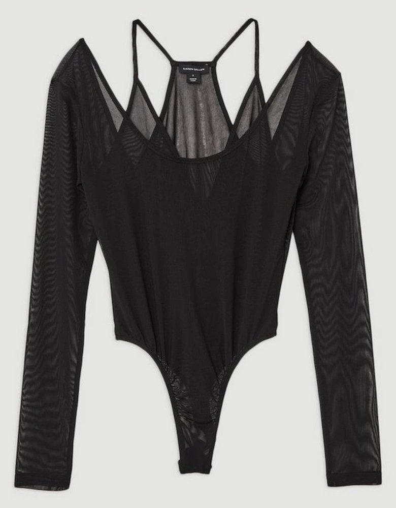 Double Layered Mesh Bodysuit