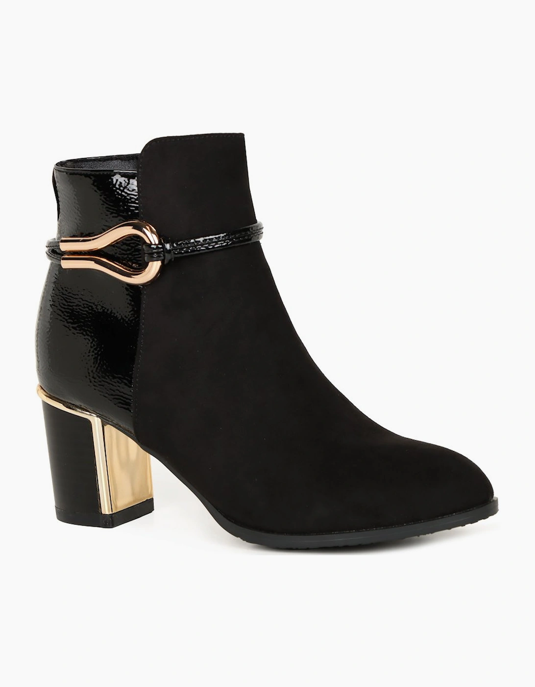 Lotus Women's Black Ebony Ankle Boots - Size 7
