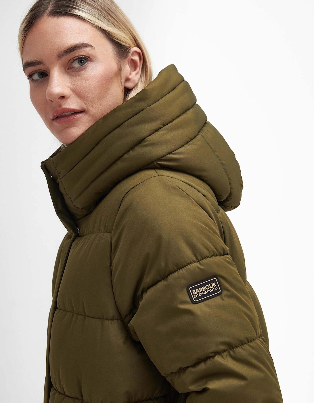 Longline Barron Womens Puffer Jacket