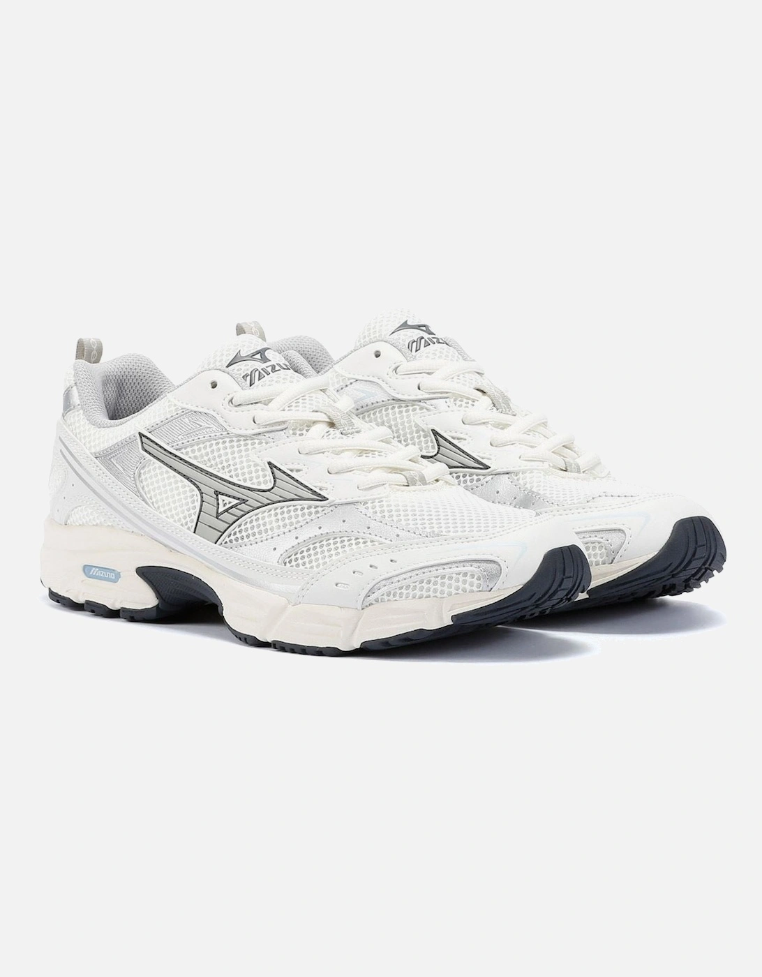 MXR Sport White/Silver Trainers, 9 of 8