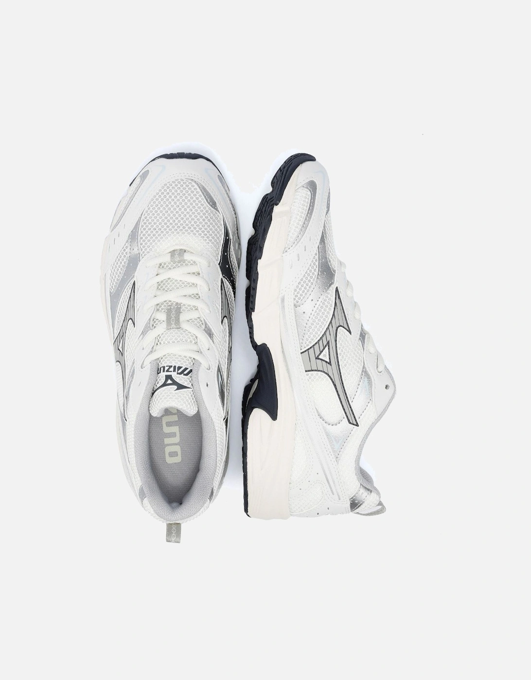 MXR Sport White/Silver Trainers
