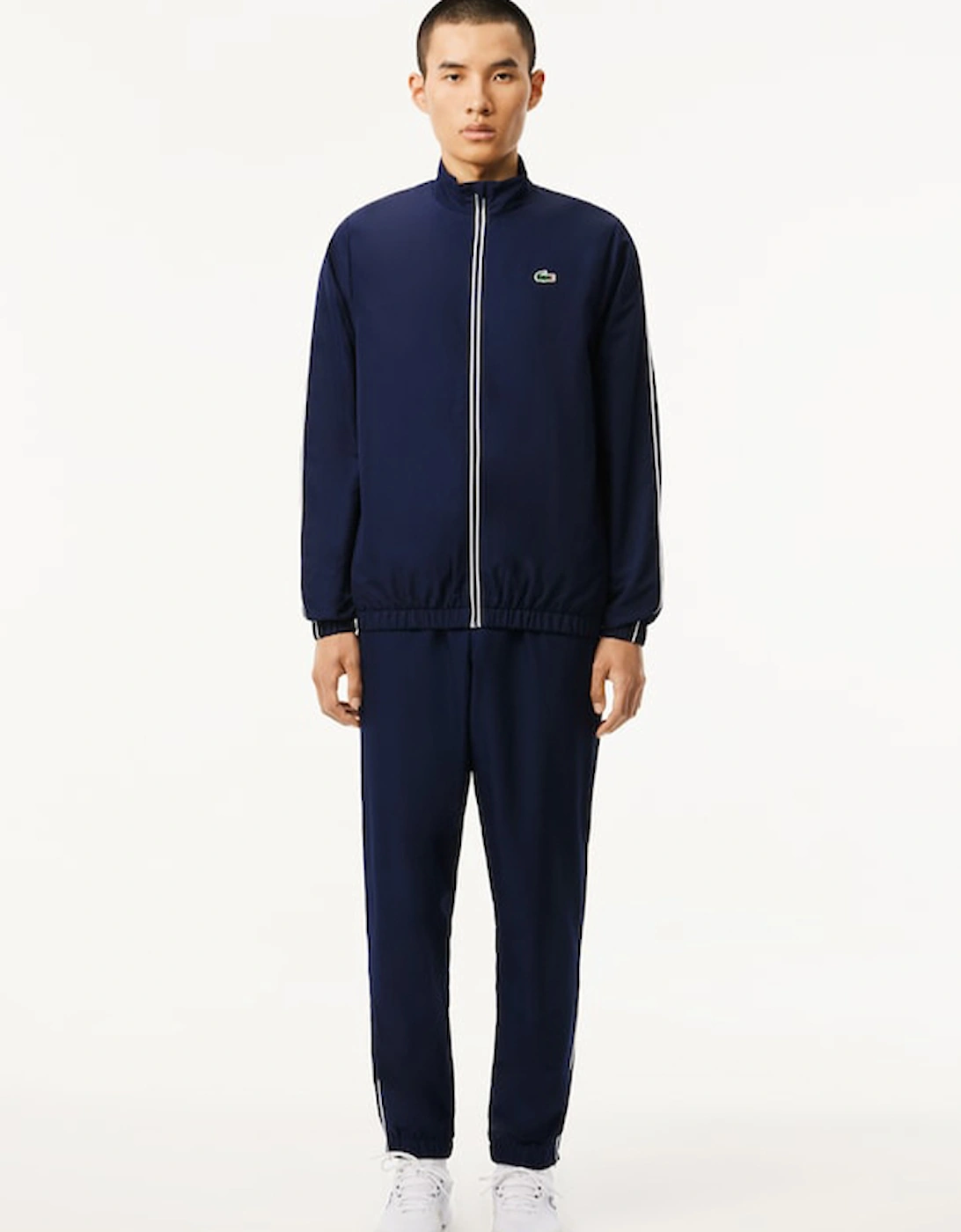 Men's Lacoste Men's Diamond Taffeta Tennis Tracksuit - Size: 4 medium