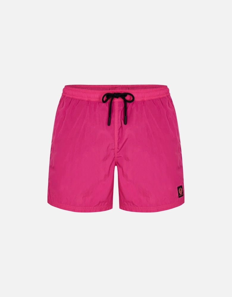 Clipper Dark Pink Swim Shorts