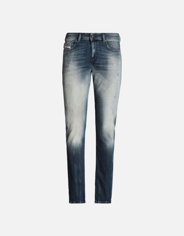 Sleenker Fadeded Blue Denim Jeans