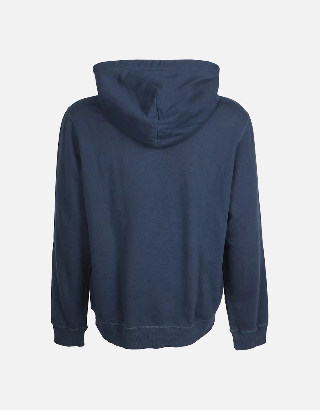 Industry Denim Division Logo Navy Blue Hoodie