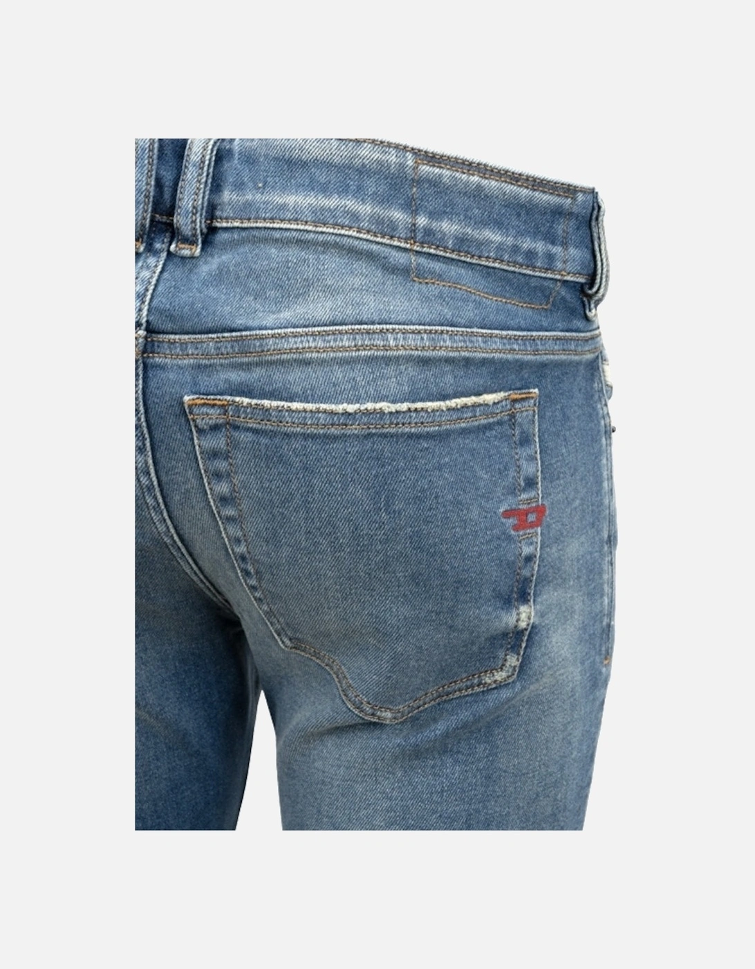 Sleenker Fadeded Blue Skinny Jeans