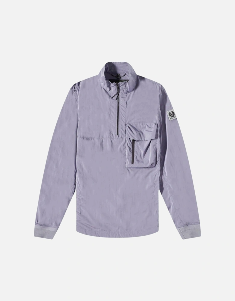 Ramp Violet Light Purple Quarter Zip Windbreaker Jacket