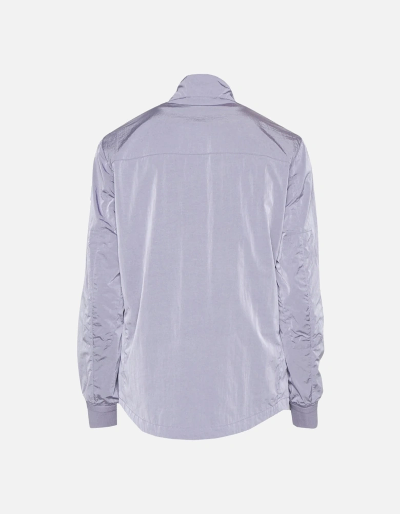 Ramp Violet Light Purple Quarter Zip Windbreaker Jacket